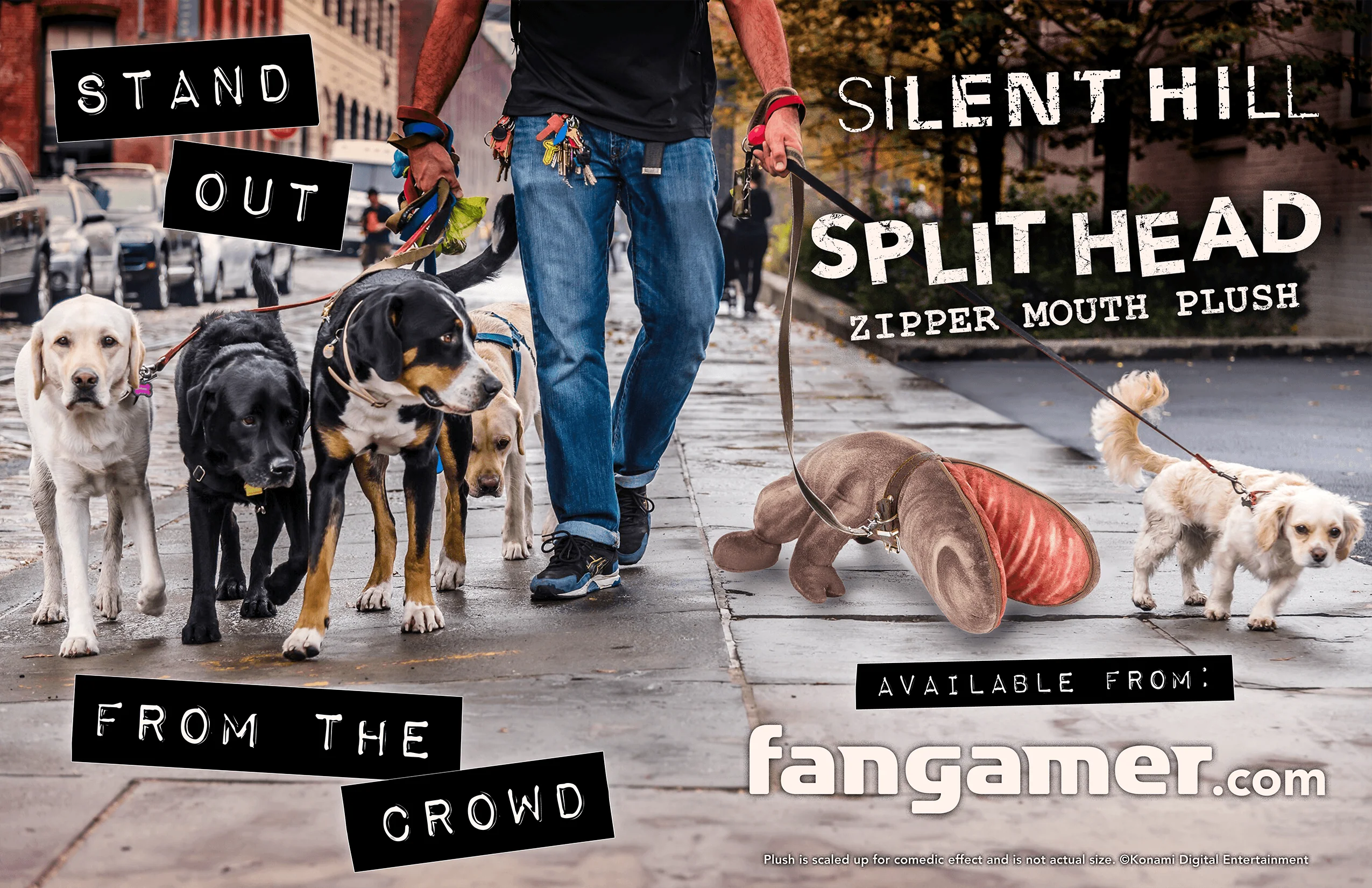 Split Head Zipper-Mouth Plush - Image 11